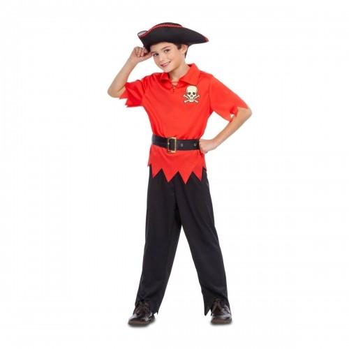 Маскарадные костюмы для детей My Other Me Пират Красный (4 Предметы) image 2