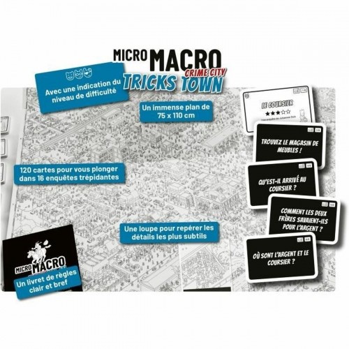Настольная игра BlackRock Micro Macro: Crime City - Tricks Town image 2