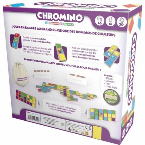 Spēlētāji Asmodee Chromino (FR) Daudzkrāsains image 2