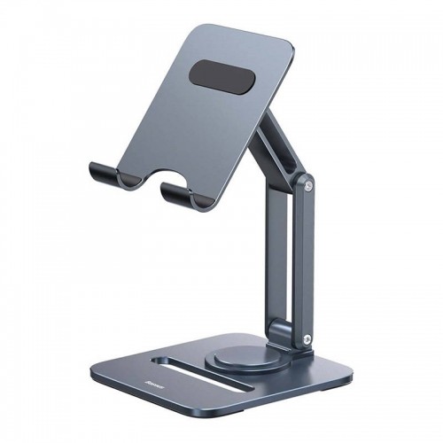 Desktop Biaxial Foldable Metal Stand Baseus (for Tablets) Space Grey image 2