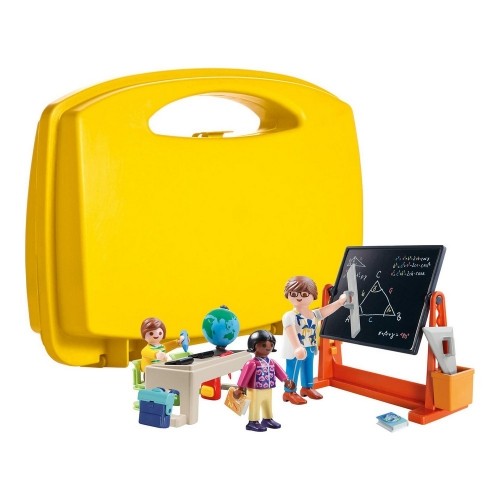 Playset City Life School Carry Case Playmobil 70314 (29 pcs) image 2