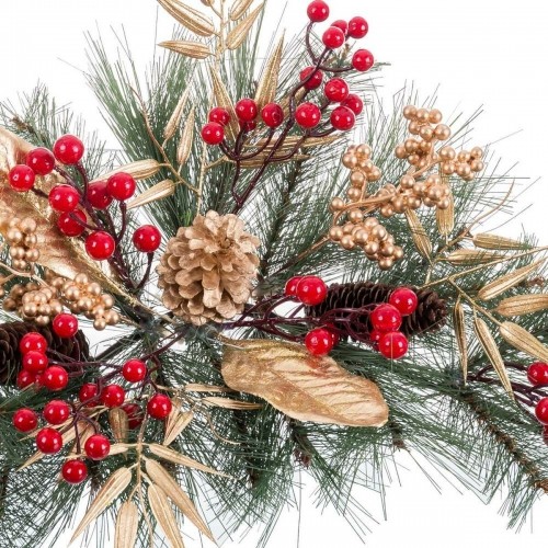 Bigbuy Christmas Durvju Pakaramais Ziemassvētki Daudzkrāsains Bronza Plastmasa 60 cm image 2