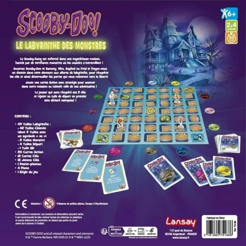 Spēlētāji Scooby-Doo Le Labyrinthe des Monstres (FR) image 2