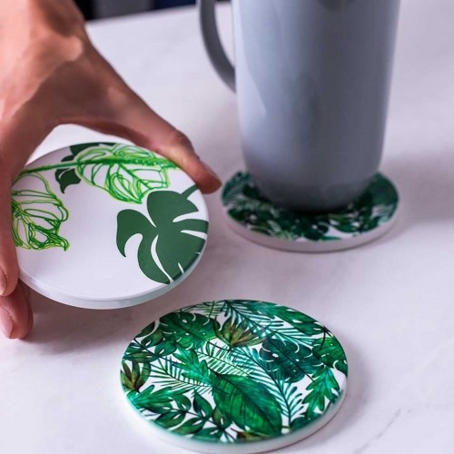 Customisable Coasters for Cutting Plotter Cricut Ceramic image 2