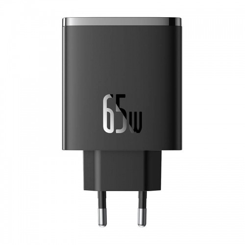 Wall charger Baseus OS-Cube Pro 2xUSB-C + USB, 65W (black) image 2