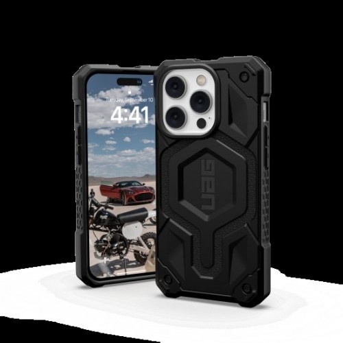 Apple UAG Monarch - protective case for iPhone 14 Pro Max compatible with MagSafe (black) image 2