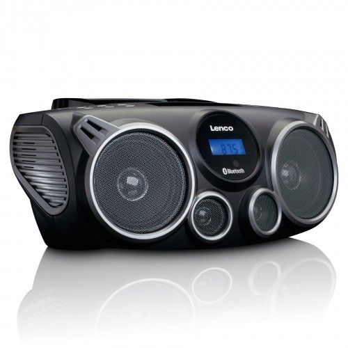 Portable Bluetooth/CD/FM radio, black Lenco SCD100BK image 2
