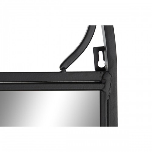 Настенное зеркало DKD Home Decor Чёрный Железо Окно 55 x 2 x 169 cm image 2