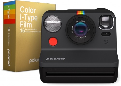 Polaroid Now Gen 2 Everything Box Golden Edition, black image 2