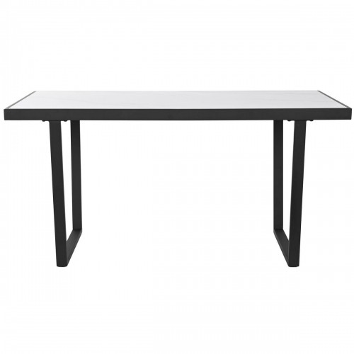 Обеденный стол Home ESPRIT Белый Чёрный Металл 150 x 80 x 75 cm image 2