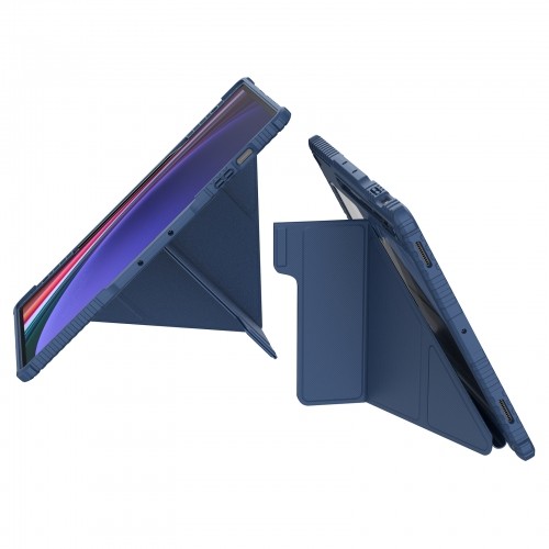 Nillkin Bumper PRO Protective Stand Case Multi-angle for Samsung Galaxy Tab S9 Ultra Sapphire Blue image 2