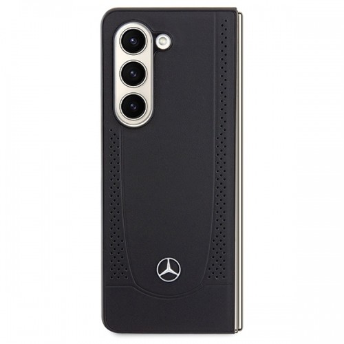 Mercedes MEHCZFD5ARMBK Z Fold5 F946 czarny|black hardcase Leather Urban image 2