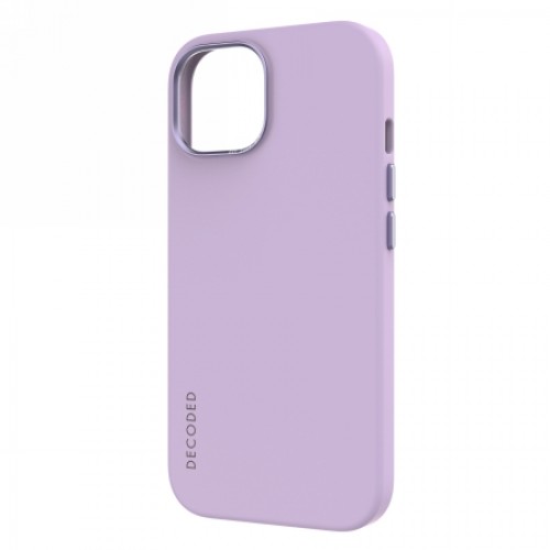 Apple Decoded - Silicone Protective Case for iPhone 15 Compatible with MagSafe (lavender) image 2