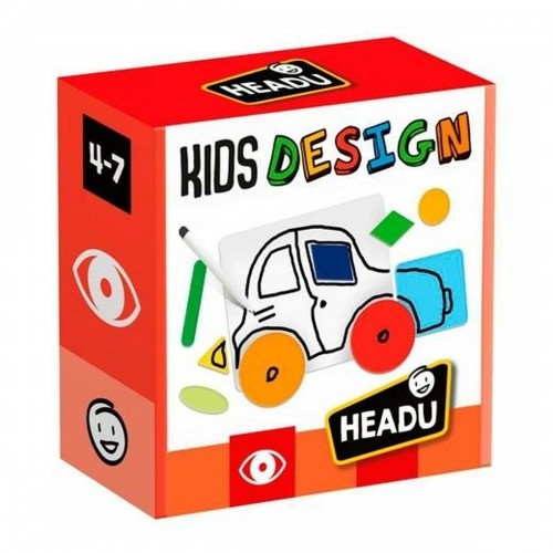 Izglītojošā Spēle HEADU Kids Design (5 gb.) image 2