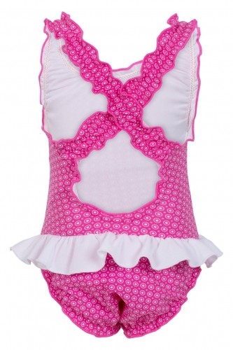 Swimsuit for girls FASHY NAPPY 1547 45 pink 98/104 image 2