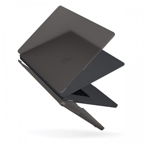 UNIQ etui Claro MacBook Air 15" (2023) przezroczysty szary|smoke matte grey image 2