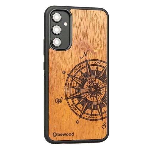 Wooden case for Samsung Galaxy A54 5G Bewood Traveler Merbau image 2