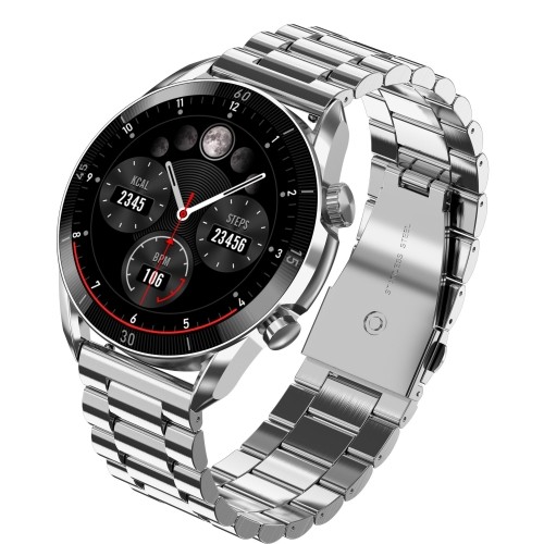 Garett Smartwatch V10 Leather / AMOLED / Bluetooth / IP68 / Backlit display / Sports modes Умные часы image 2