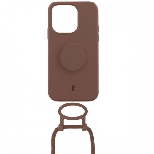 Etui JE PopGrip iPhone 14 Pro 6.1" brązowy|brown sugar 30147 AW|SS2 (Just Elegance) image 2