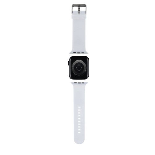 Karl Lagerfeld Karl and Choupette Head NFT Watch Strap for Apple Watch 38|40|41 White image 2