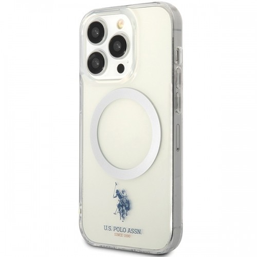 U.s. Polo Assn. US Polo USHMP15LUCIT iPhone 15 Pro 6.1" transparent MagSafe Collection image 2