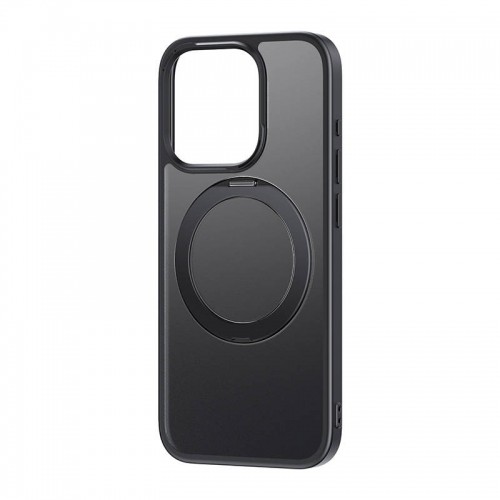 Magnetic Phone Case for iPhone 15 ProMax Baseus CyberLoop Series (Black) image 2
