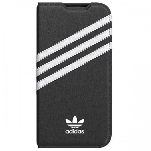 Adidas OR Booklet Case PU iPhone 14 Pro black|white 50196 image 2