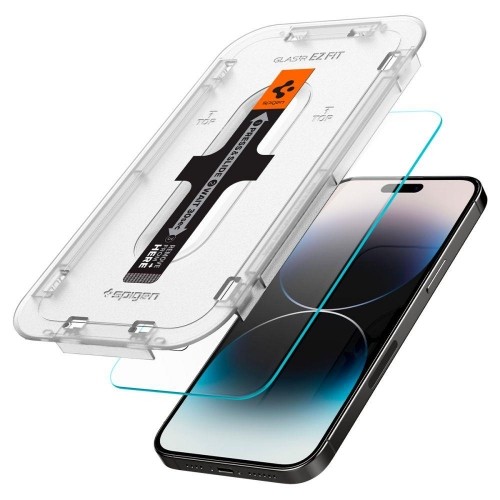 Apple Tempered glass for iPhone 14 Pro Max with Spigen Glas.tR EZ FIT applicator (2 pcs.) image 2