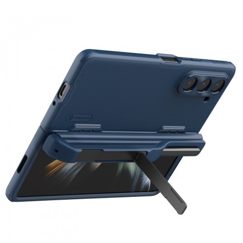 Nillkin Super Frosted FOLD Slot+Stand Back Cover for Samsung Galaxy Z Fold 5 Blue image 2