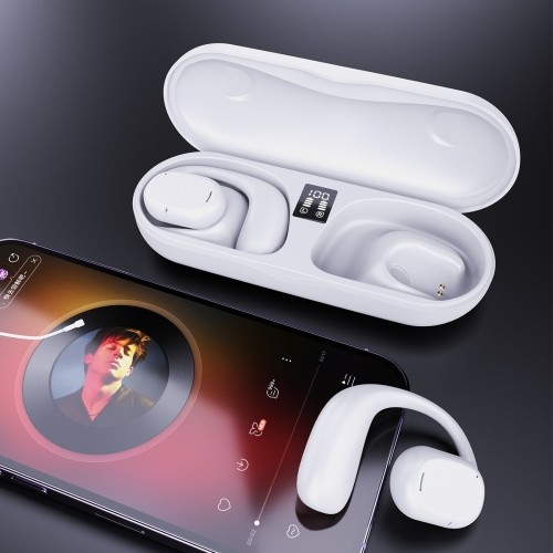 Dudao U17H Bluetooth wireless headphones - white image 2