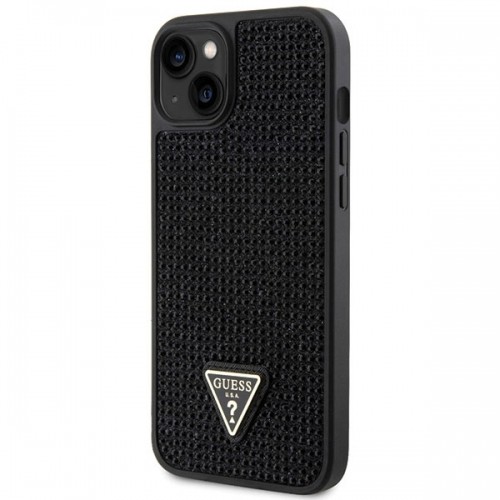 Guess GUHCP14MHDGTPK iPhone 14 Plus 6.7" czarny|black hardcase Rhinestone Triangle image 2
