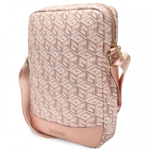 Guess PU G Cube Tablet Bag 10" Pink image 2