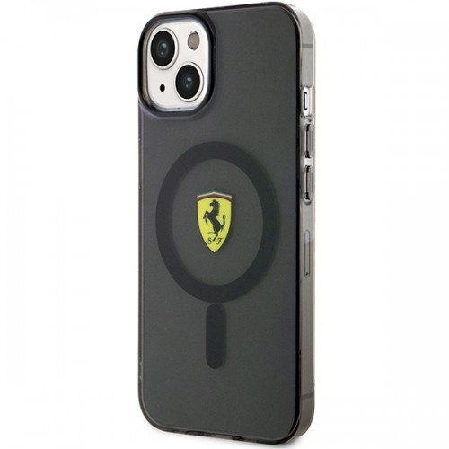 Ferrari FEHMP14SURKK iPhone 14 6,1" czarny|black hardcase Translucent Magsafe image 2