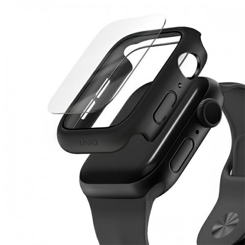 UNIQ etui Nautic Apple Watch Series 4|5|6|SE 40mm czarny|black image 2