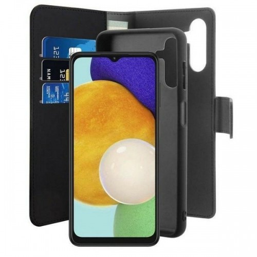 Puro Wallet Detachable Samsung A13 5G A136 2w1 czarne|black SGA13BOOKC3BLK image 2