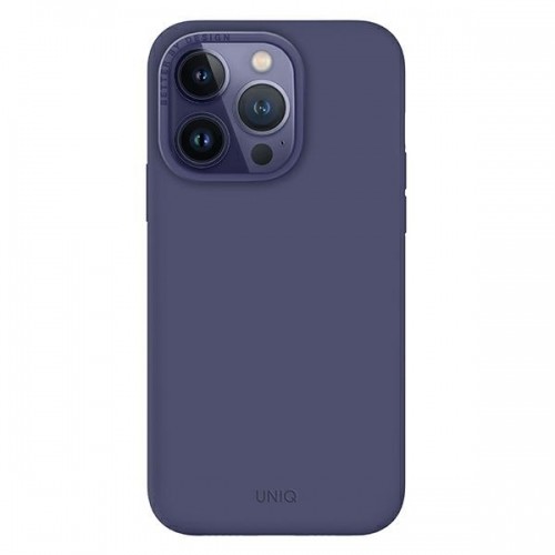UNIQ etui Lino iPhone 14 Pro Max 6,7" purpurowy|purple fig image 2