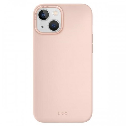 UNIQ etui Lino Hue iPhone 14 Plus 6,7" Magclick Charging różowy|blush pink image 2