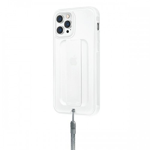 UNIQ etui Heldro iPhone 12|12 Pro 6,1" biały|natural frost Antimicrobial image 2
