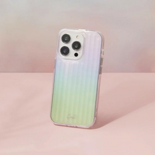 UNIQ etui Coehl Linear iPhone 14 Pro 6,1" opalowy|iridescent image 2