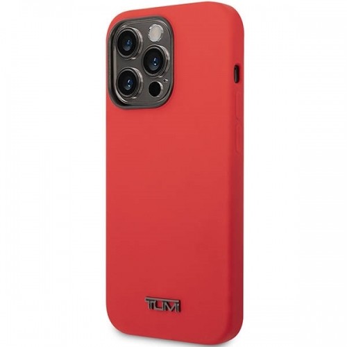 Tumi TUHCP14LSR iPhone 14 Pro 6,1" czerwony|red hardcase Liquid Silicone image 2