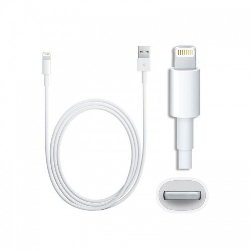 Apple MD819 iPhone 5 Lightning Data Cable White image 2