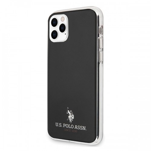 U.S. Polo USHCN65TPUBK Small Horse Cover Aizsargapvalks Apple iPhone 11 Pro Max Melns image 2