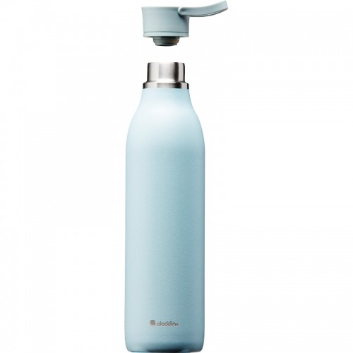 Aladdin Termopudele CityLoop Thermavac eCycle Water Bottle 0.6L, pārstrādāta nerūs. tērauda / gaiši zila image 2