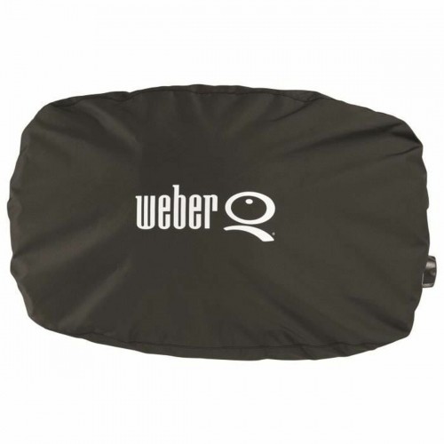Barbekjū aizsargpārklājs Weber Q 1000 Series Premium Melns Poliesters image 2