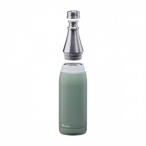 Aladdin Termopudele Fresco Thermavac Water Bottle 0,6L pelēcīgi zaļa image 2