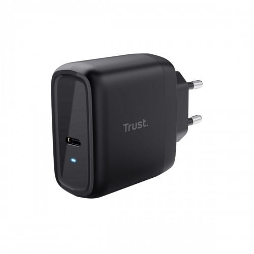 Sienas Lādētājs + USB Kabelis-C Trust Maxo Melns 65 W image 2