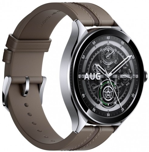 Xiaomi Watch 2 Pro, silver/brown image 2