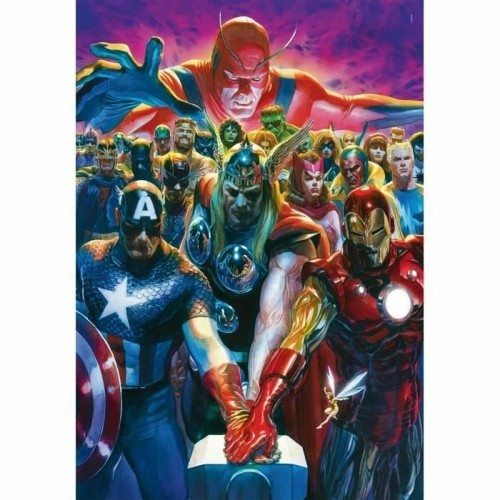 Puzle un domino komplekts Marvel Super Heroes 1000 Daudzums image 2