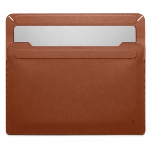 Spigen Valentinus Sleeve Laptop 15-16 brązowy|classic brown AFA06419 image 2