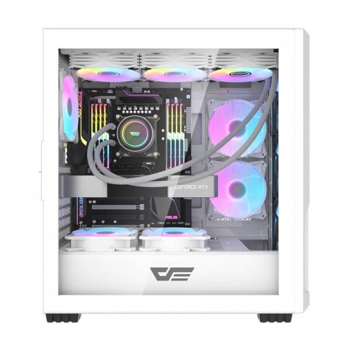 Computer case Darkflash DF2100 + 4 ARGB fans (white) image 2